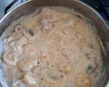 Foto del paso 6 de la receta Salsa blanca con camarones y champiñones😋