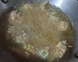A picture of step 2 of Garlic Maggi noodles and dry potato manchurian.