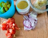 A picture of step 1 of Mustard Paste Fish Curry.