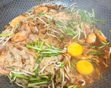 Gambar langkah 3 resipi 👩‍🍳Char Kuey Teow Udang.