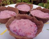 Foto del paso 2 de la receta: Minis canastitas de chocolate y frutilla 🍓🍫 sin tacc