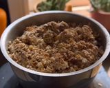 A picture of step 3 of Chana Oats Tikki.