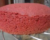A picture of step 2 of Red Velvet Cake(Rose Themed).
