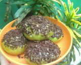 Foto langkah ke 8 dari resep 13.Donat nasi rasa pandan empuk #bikinramadanberkesan.