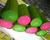 Gambar langkah 4 resipi Kuih Tepung Puli.