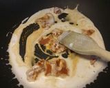 A picture of step 1 of Fluffy's panang curry.