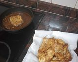 Foto del paso 2 de la receta Bocadillo de merluza frita con lechuga, tomate y mayonesa