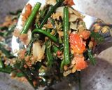Foto langkah ke 4 dari resep Tumis Pakis Udang Rebon.