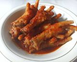 Foto langkah ke 6 dari resep Ceker mercon pedas manis 🔥.