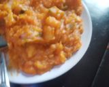 A picture of step 8 of Yam and Sweet Potatoes Porridge.