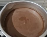 Foto langkah ke 6 dari resep Puding Biskuit Choco Pandan.