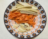 絲瓜炒豆皮的食譜步驟3照片