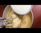 A picture of step 2 of Vanilla cake.