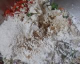 A picture of step 1 of Manchurian Fried Rice.