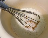 Une image de l'étape 8 de Clafoutis à la rhubarbe et vanille.