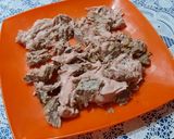 Foto del paso 7 de la receta: Salsa cremosa de picadillo para untar