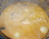 Foto del paso 7 de la receta: Jamoncito de pollo en salsa de almendras y avellanas