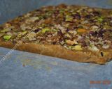 A picture of step 7 of Besan Halwa حلوای آرد نخودچی.
