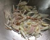 A picture of step 2 of Burnt Garlic Veg Fried Rice.