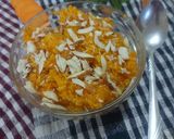 A picture of step 5 of ગાજર હલવા (carrots halawa receipe in gujrati).