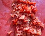 A picture of step 1 of Purslane Soup.