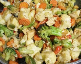 Foto del paso 1 de la receta: Menestra de verduras airfryer