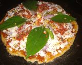 A picture of step 6 of Wheatflour Pizza.