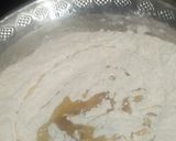 A picture of step 2 of Laccha paratha.