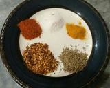 A picture of step 1 of Lahori Choley🍲😋.
