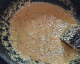 A picture of step 4 of Thirattipal or Jaggery Palkova.