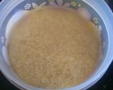 A picture of step 1 of Paalak Corn Rice.