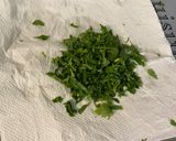 Une image de l'étape 5 de Salade de feuille de chêne à la feta et persil.