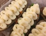 A picture of step 11 of Sheppards pie stuffed baked potatoes.