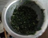 A picture of step 3 of Spinach #Authormarathon#.