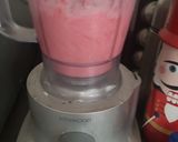A picture of step 2 of Anar juice /Pomegranate juice.