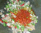 Foto langkah ke 3 dari resep Tauco Daun Ubi Jalar.