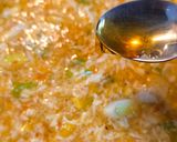 Foto del paso 5 de la receta: Sopa de huevo y maíz con pollo
