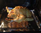 A picture of step 3 of Jamie Oliver's Empire Chicken with Bombay-style Roast Potatoes.