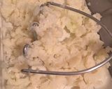 A picture of step 1 of Cheesy cauliflower Cake.