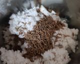 A picture of step 2 of Cowpeas Curry/ Karamani Kuzhambu.