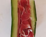 A picture of step 4 of Stuffed Cucumber Sandwiches 🤗.