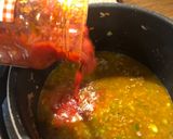 A picture of step 2 of Stuffed Pepper Soup.