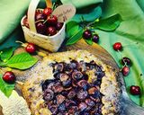 Pas rețetă Galette cu cireșe ❤🍒🫖☕ 4 fotografie