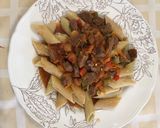 Foto del paso 5 de la receta: Fideos con estofado