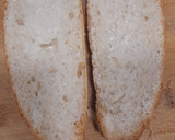 Foto del paso 3 de la receta: Bocadillo vegetal con salmón y queso de cabra