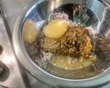 A picture of step 7 of Chicken Marinated with Two Mustards, Potatoes, and Spices.
