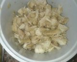 A picture of step 1 of Bread roll😋😋.