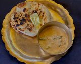 A picture of step 4 of Rajasthani Mirchi Sabji.