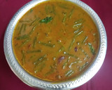 *க்ரீன் லாங் காராமணி வத்தக்குழம்பு* ரெசிபி ஸ்டேப் 8 புகைப்படம்
