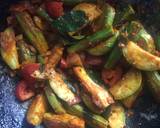 Brinjal and drumstick curry recipe step 2 photo